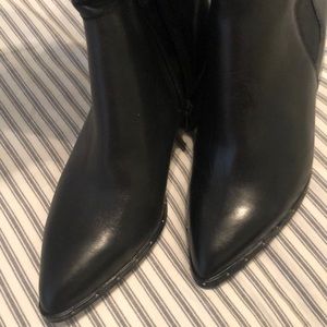 NEW Bleaker & Bond black leather boots